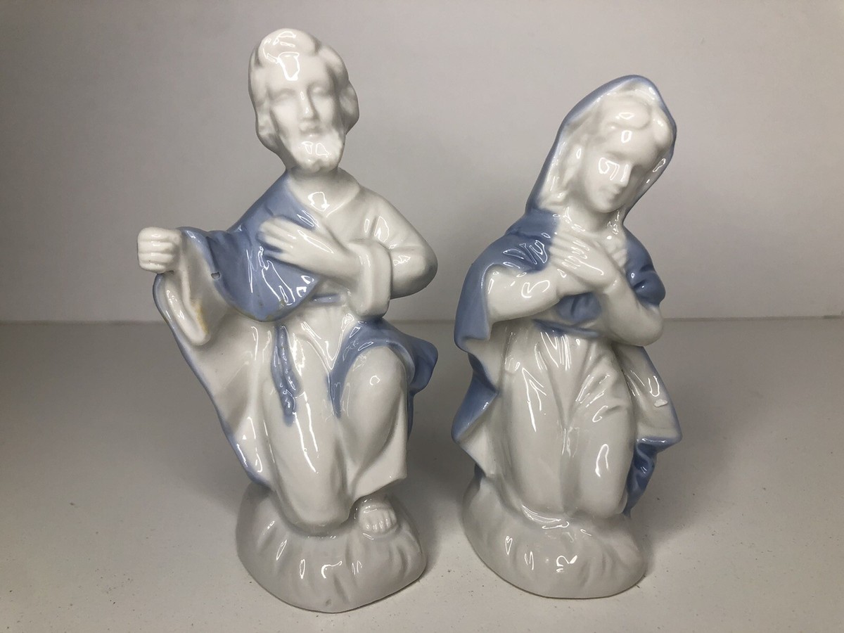 Nativity Pieces 5122 Joseph & Mother Mary Figures Japan | eBay