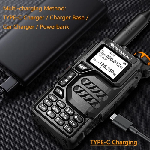 Quansheng UV-K5 Air Band VHF/UHF Dual Band Ham Radio Waterproof Two-way Radios - Bild 10 von 13