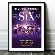 Six The Musical Poster Print -