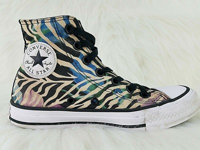 womens zebra converse