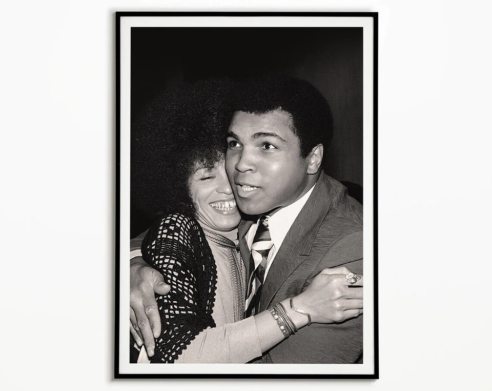 Angela Davis and Muhammad Ali Poster Premium Quality Choose your Size - Image 2 of 4