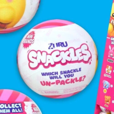 1 PC Zuru Surprise Snackles Small Plush -Series 1 - 29pc Sidekick