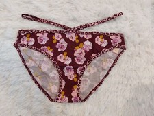 NWT VICTORIA SECRET Stretch Cotton Strappy Bikini Size Medium 168 