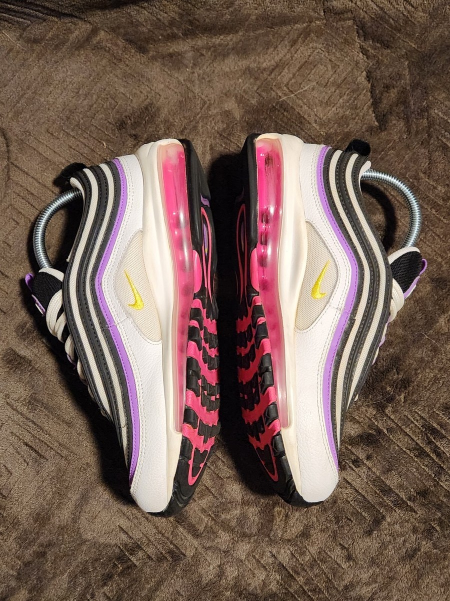 air max 97 white dynamic yellow violet