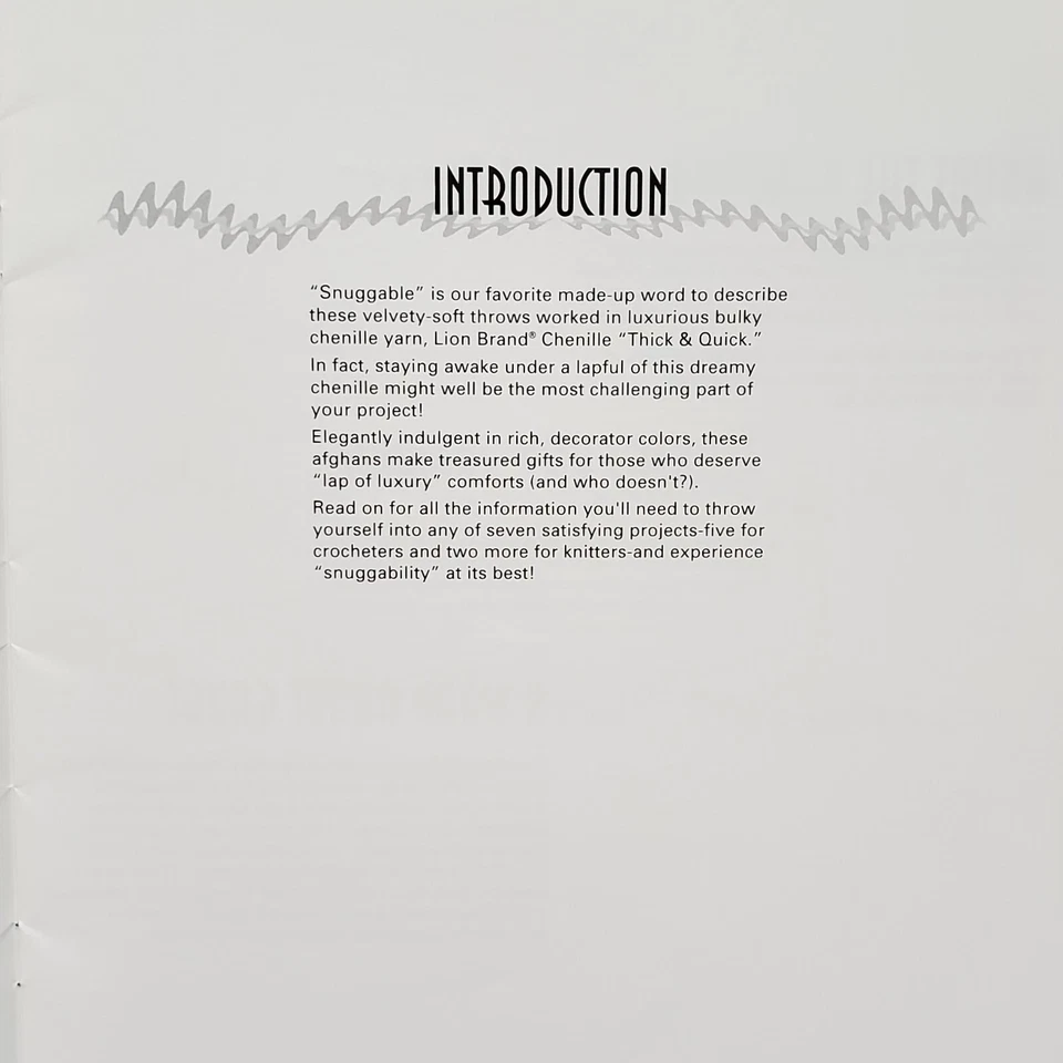 Afghans Chenille Throws Crochet Knit Patterns By American School Of Needlework - Image 2 of 4