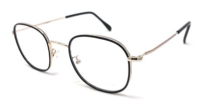 HERREN DAMEN BRILLE JOYSTAR RING 01 SCHWARZ UND GOLD ECKIG