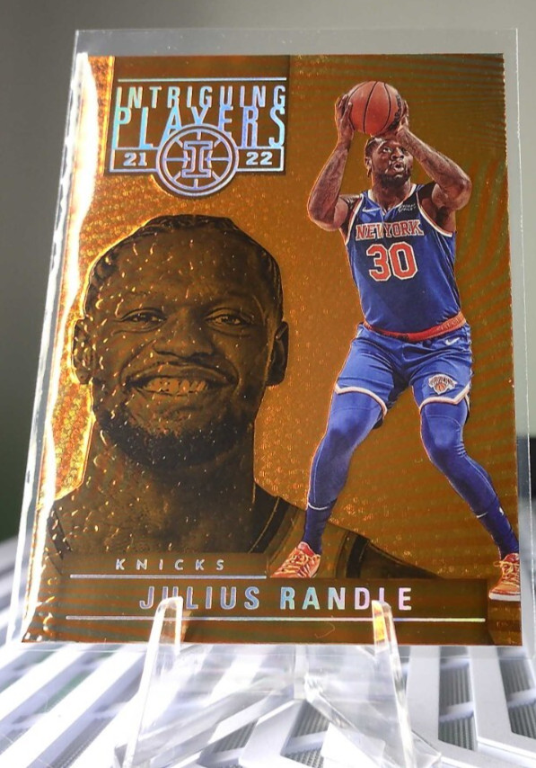 2021-22 Illusions #23 Julius Randle Knicks Intriguing Players Orange