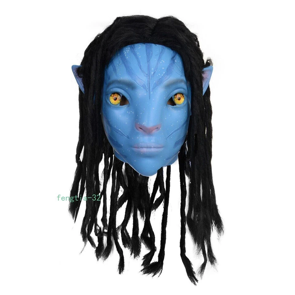 Avatar 2 The Way of Water Cosplay Mask Latex Costume Party Helmet Unisex Gift - Image 2 of 4