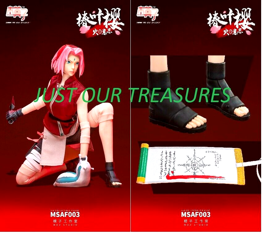 MOZ STUDIO MSAF003 1/6 Naruto Haruno Sakura Action Figure Model