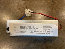 Mean Well LPV-60-12 Panel Mount Power Supply LPV Series AC-DC 12-Volt 5-Amp
