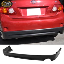 Fits 09-10 Toyota Corolla 4DR K-Style Rear Bumper Lip