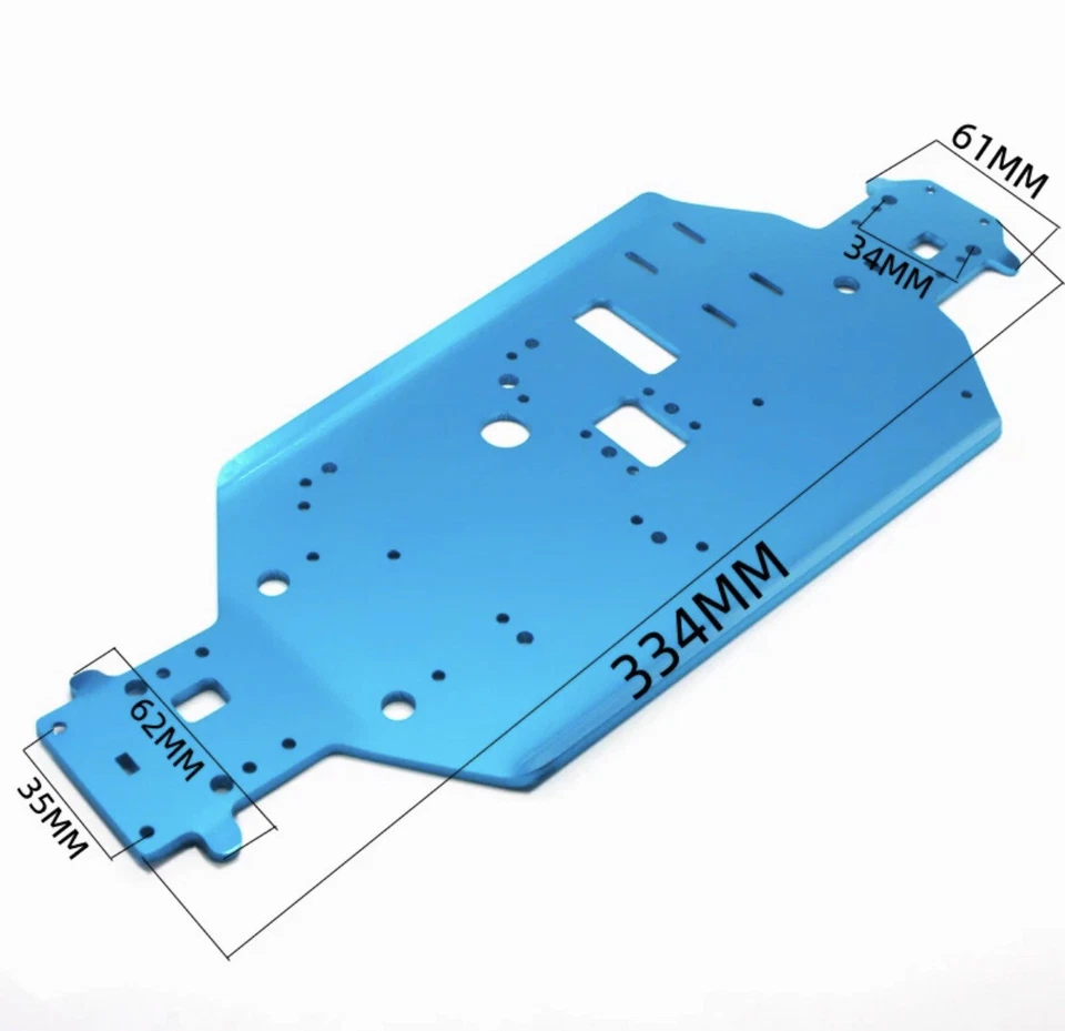 HSP 06001 1/10 Scale RC Nitro Chassis Monster Truck Buggy Rc Car - Image 3 of 4