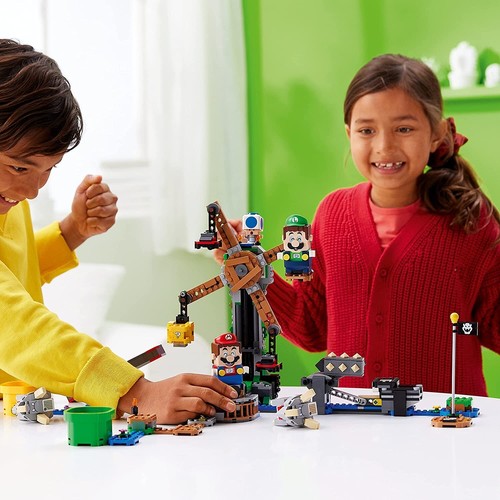 LEGO 71390 Super Mario Reznor Knockdown Expansion Building Set 862Pcs New Toy 8+ - Picture 3 of 8