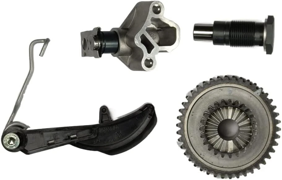 EA888 Timing Chain Kit w Covers, Tensioner, Guide Rail Kit For VW 1.8l 2.0l Foto 3 de 4