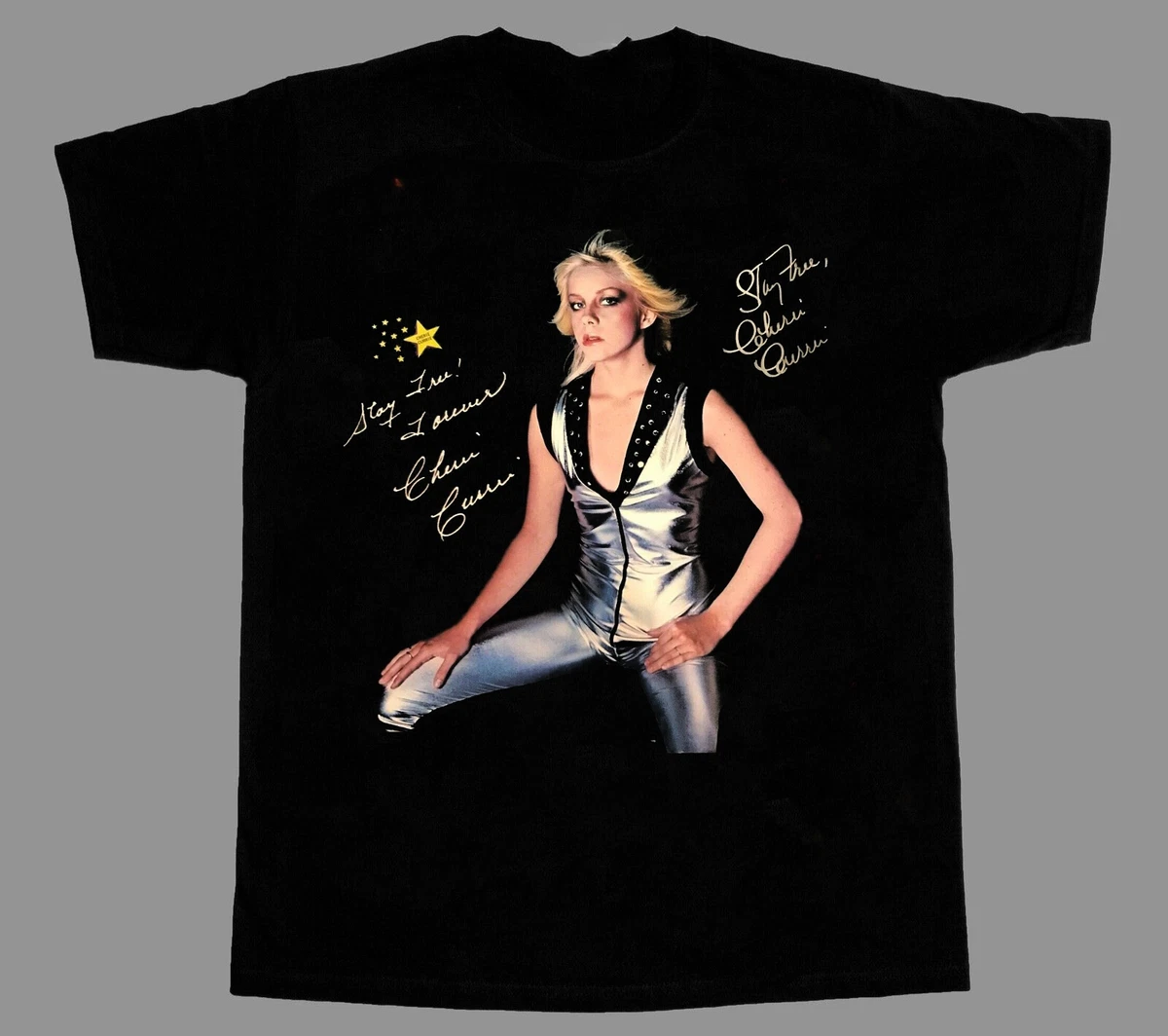 Cherie Currie The Runaways Gift For Fan Black S 2345XL Unisex T