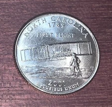 2001-D - North Carolina - U.S. State Quarter- UNC from US Mint