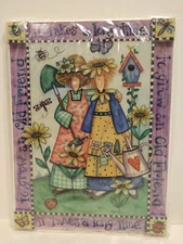 DaySpring Wall Plaque FRIEND GIFT  It Takes A Long Time to Grow an Old Friend