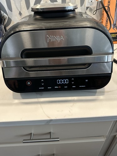 Ninja Foodi 5-in-1 Grill & Air Fryer w/ Searing, Basket, Pot