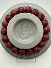 Natural Cinnabar Lucky Bead Carving - 10mm - A10-1496