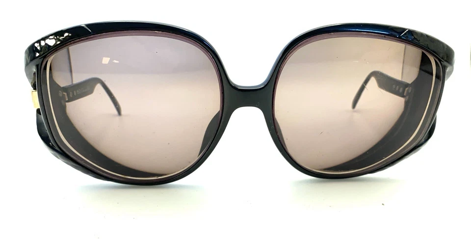 Gafas de sol Christian Dior 2320 90 negras de gran tamaño con monturas de mariposa Alemania para mujer Foto 2 de 4