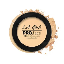 L.A. Girl PRO.Face HD High-Definition Matte Pressed Powder, Creamy Natural