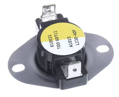 York 610021, TOD 60T11, Hi Limit Thermostat/Fan Control, Snap Disc