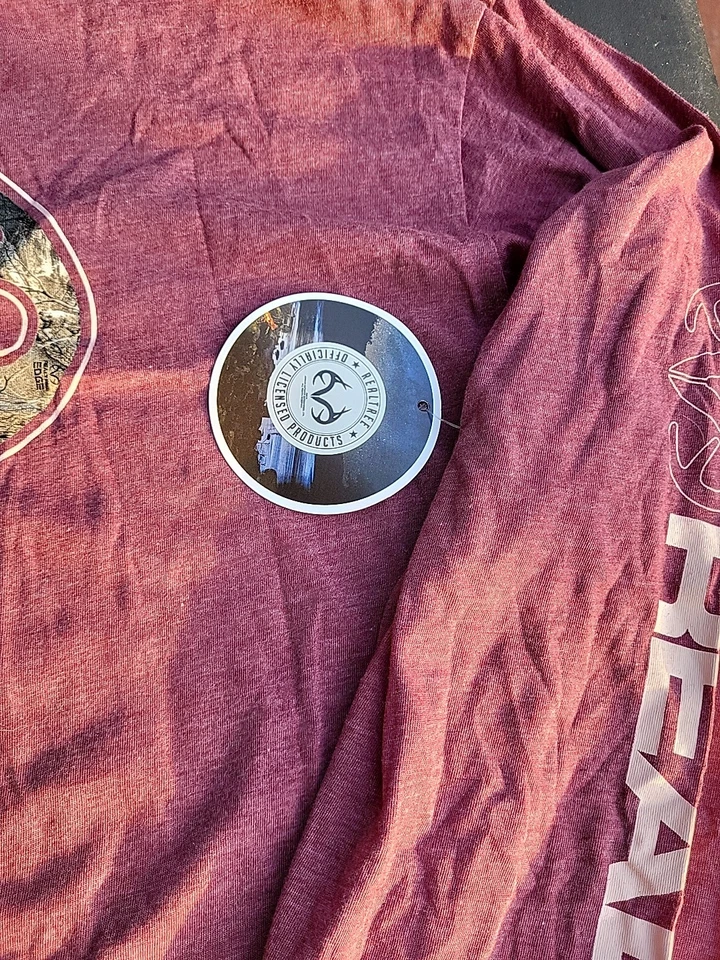 New REALTREE Xtra Light RedCamo Logo Long Sleeve Shirt 2XL Hunting NEW WITH TAGS - Image 2 of 4