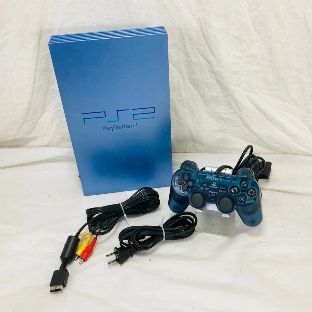 Sony PlayStation 2 Blue Video Game Consoles for sale - eBay