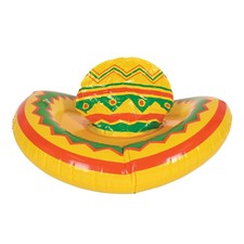 Beistle Inflatable Sombrero - Fiesta/Cinco de Mayo  Party Supply  Decoration
