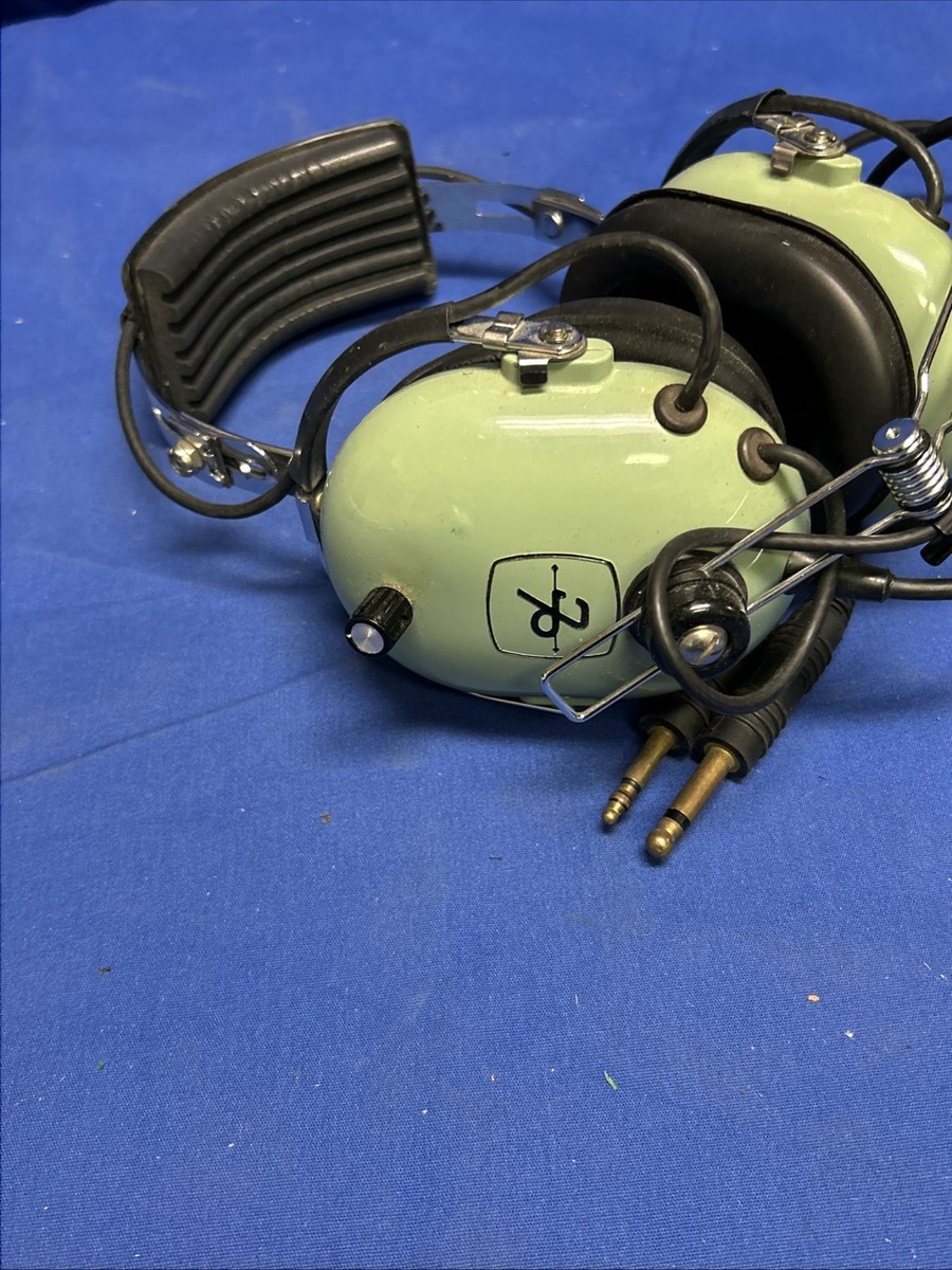 David Clark モデル H10-40 航空用ヘッドセット M4マイク 付 David Clark H10-40 General Aviation Headset With M4 Microphone for