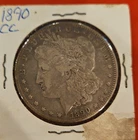 1890-CC Morgan Silver Dollar $1 Carson City Business Strike KM#110 .900 Silver