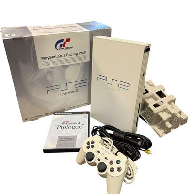 Rare Color PS2 Racing Pack SCPH-55000 GT Complete Tested Working