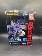 Hasbro Transformers Soundwave Studio Series SS83 Voyager Action Figure. Box Dmg