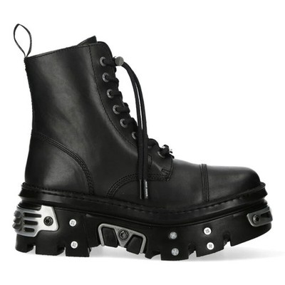 New Rock Stiefel Unisex M-WALL083CCT-S13 schwarz