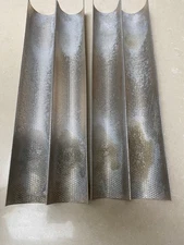 Baguette Nonstick French Alloy Bread Baking Pan Perforated 2 Loaves Baguette Pan