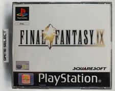 FINAL FANTASY IX 9 PRIMA STAMPA BLACK LABEL SONY PS1 PAL ITA ITALIANO COMPLETO