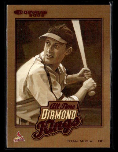 Stan Musial #ATDK-8 2002 Donruss All Time Diamond Kings card