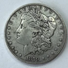 1879 Silver Morgan One Dollar Coin