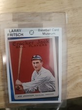 1988 Fritsch Baseball Card Museum Shoeless Joe Jackson #4 Cleveland Indians