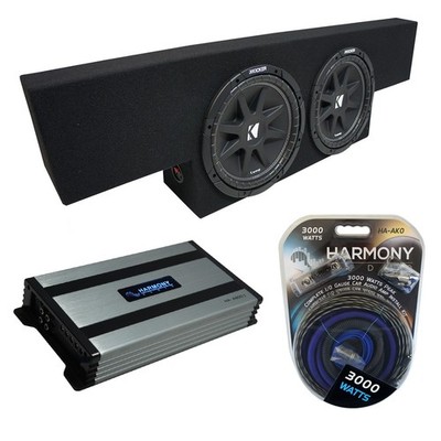 01-06 Chevy Silverado Non-HD Crew Kicker Comp C12 Dual 12'' Sub Box HA-A800.1
