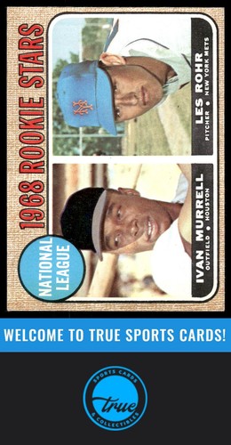 National League 1968 Rookie Stars #569 1968 Topps card