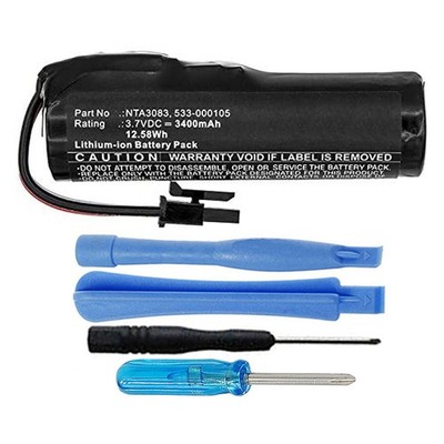 3400mAh 533-000105, NTA3083 Battery for Logitech Ultimate Ears UE Boom Speaker