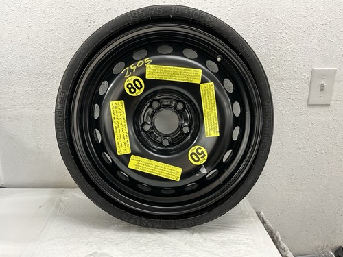 2014 AUDI Q5 SPARE TIRE EMERGENCY WHEEL 195/75/R18-8R0601027 OEM - Picture 4 of 8