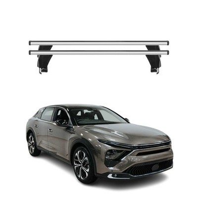 Menabo Dachträger Grundtäger für Citroën C5 X 2022-2026 50kg Alu Silber 2tlg