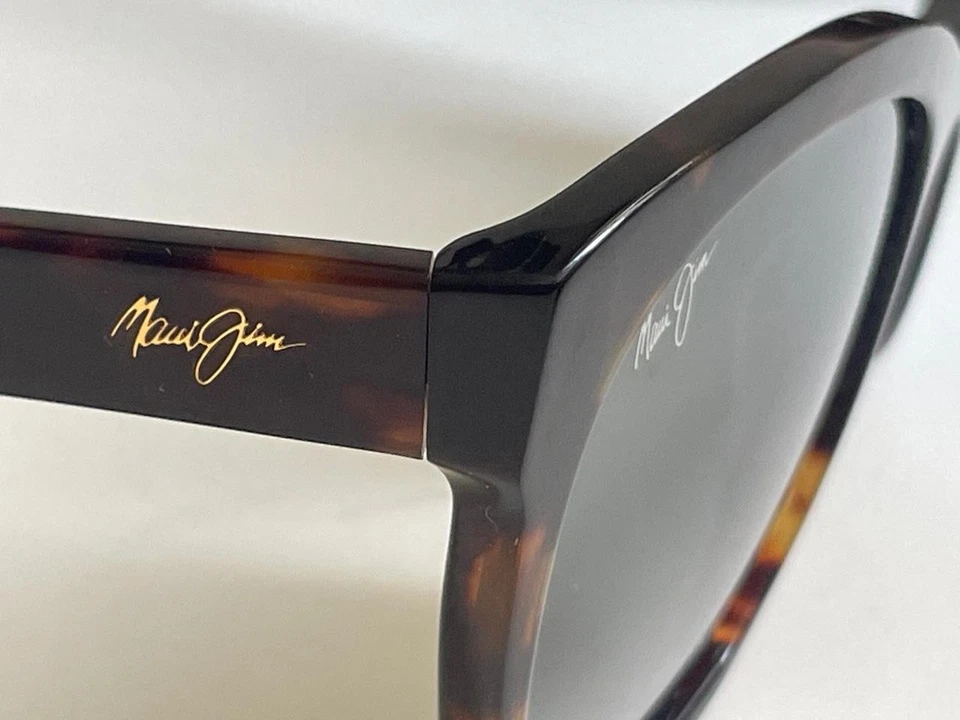 Maui Jim Alulu 偏光太阳镜 878 - 10 玳瑁/灰色玻璃 全新 — 第 4/4 张图片