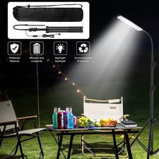 Outdoor Camping Light Super Bright LED BBQ Light Work Light With Stand Tripod US