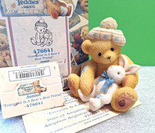 Cherished Teddies EVERYONE IS A BEARS BEST FRIEND Junior Figurine