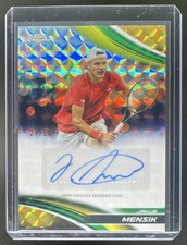 2025 Topps Chrome Jakub Mensik Auto II Gold Geometric Refractor #/50