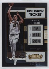 2021-22 Panini Contenders 1st Round Ticket 61/149 Nikola Jokic Jokić #68 uk2
