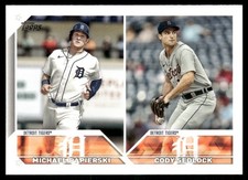 Cody Sedlock/Michael Papierski Rookie 2023 Topps Update Detroit Tigers #US262